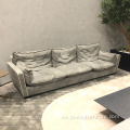 Muebles modernos de sala de estar de sofá seccional de alta calidad